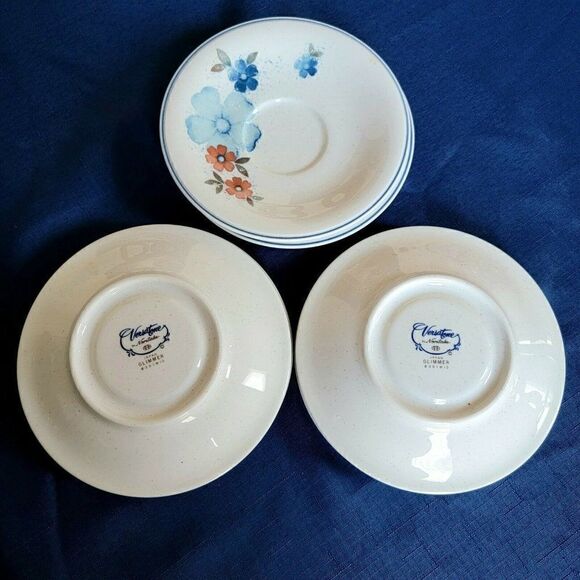 Lot of 8 Noritake Versatone Glimmer Salad Saucer Dessert Plates - Picture 2 of 6
